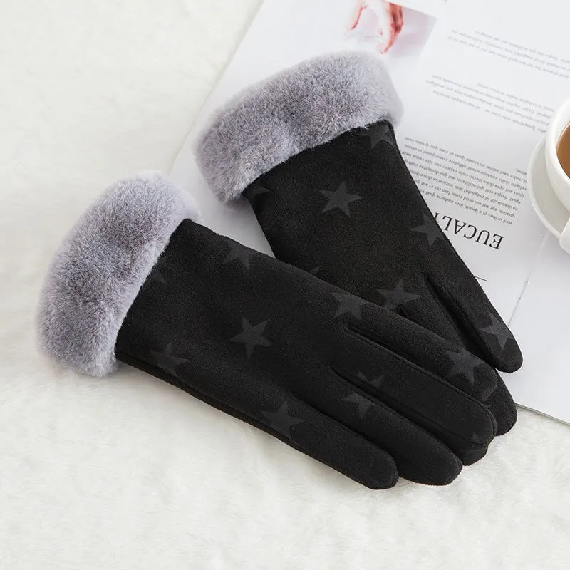 Women's Winter Warm Cashmere Gloves | Touch Screen Gloves