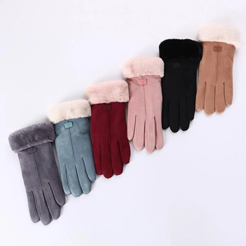 Women's Winter Warm Cashmere Gloves | Touch Screen Gloves