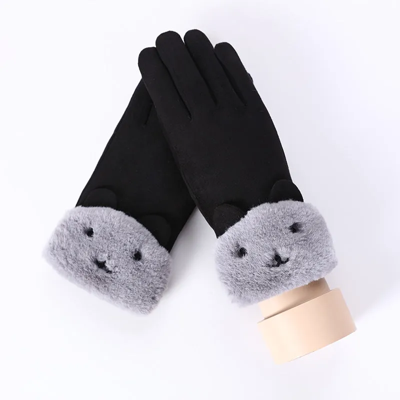 Women's Winter Warm Cashmere Gloves | Touch Screen Gloves