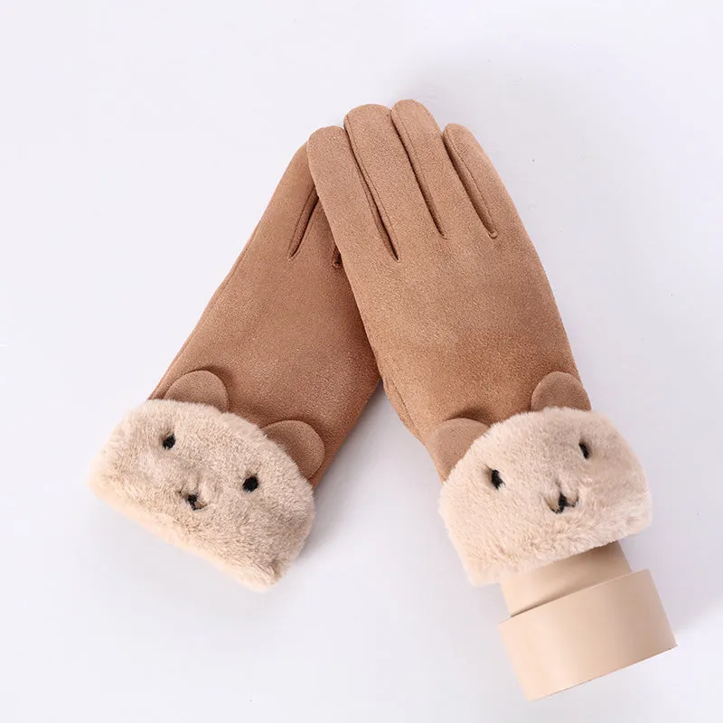 Women's Winter Warm Cashmere Gloves | Touch Screen Gloves