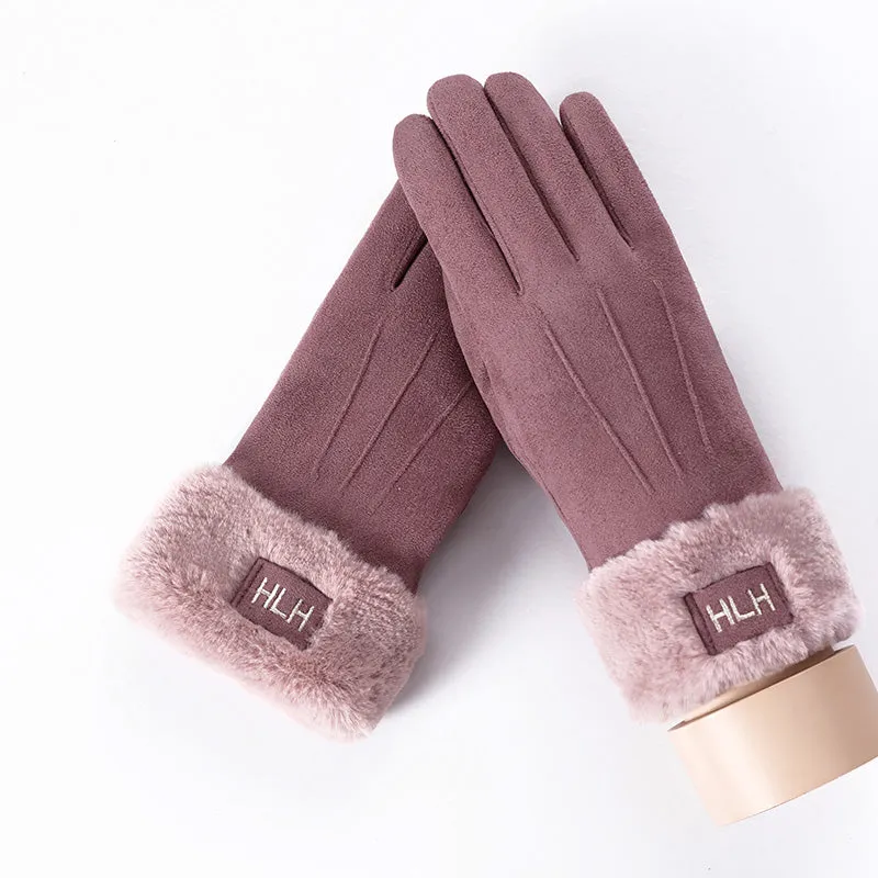 Women's Winter Warm Cashmere Gloves | Touch Screen Gloves