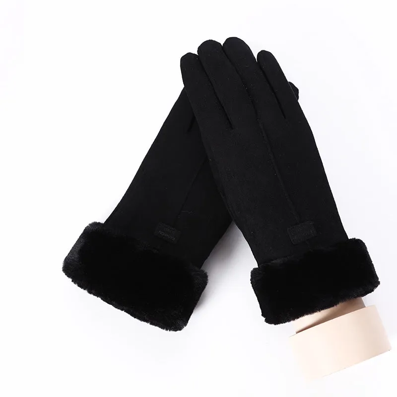 Women's Winter Warm Cashmere Gloves | Touch Screen Gloves