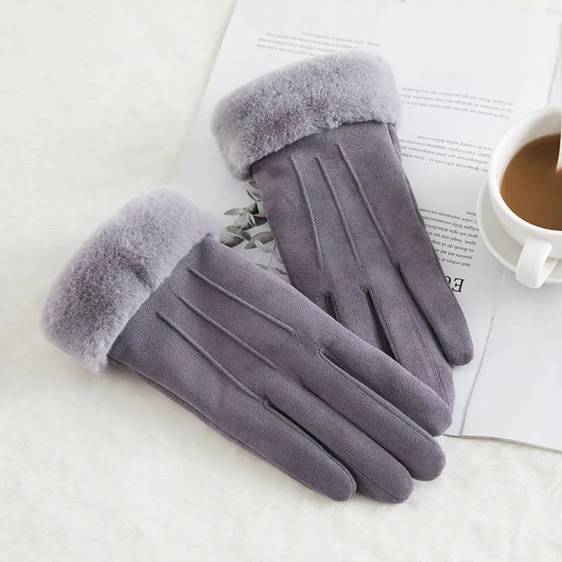 Women's Winter Warm Cashmere Gloves | Touch Screen Gloves