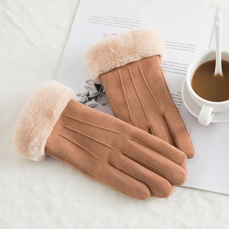 Women's Winter Warm Cashmere Gloves | Touch Screen Gloves