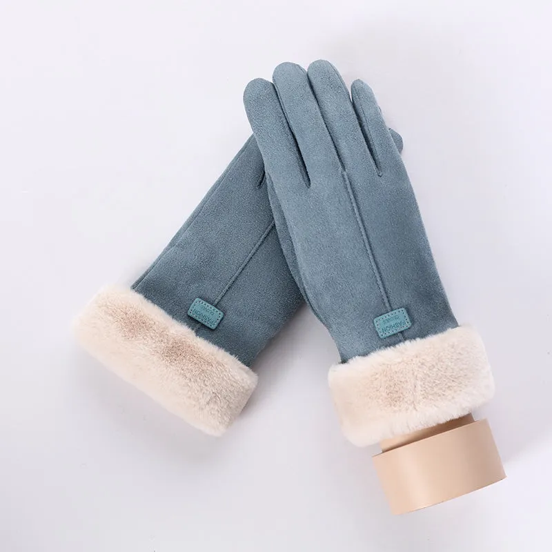 Women's Winter Warm Cashmere Gloves | Touch Screen Gloves