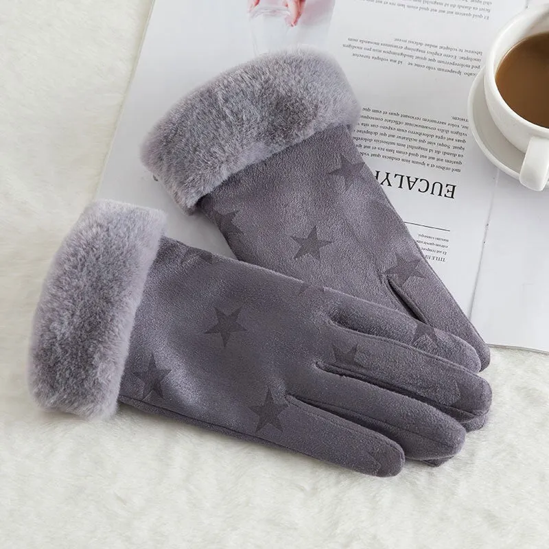 Women's Winter Warm Cashmere Gloves | Touch Screen Gloves