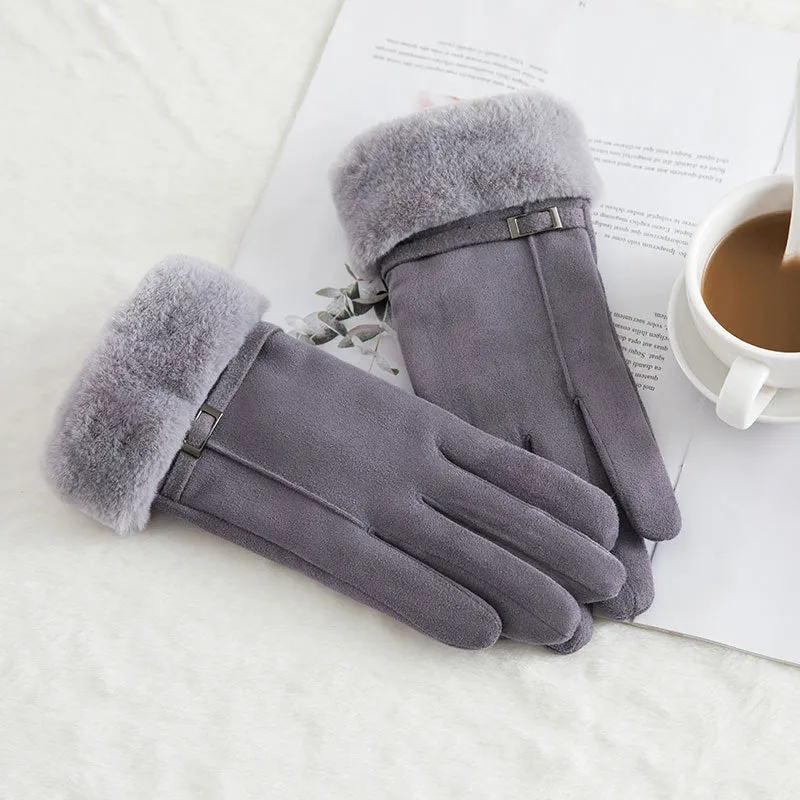 Women's Winter Warm Cashmere Gloves | Touch Screen Gloves