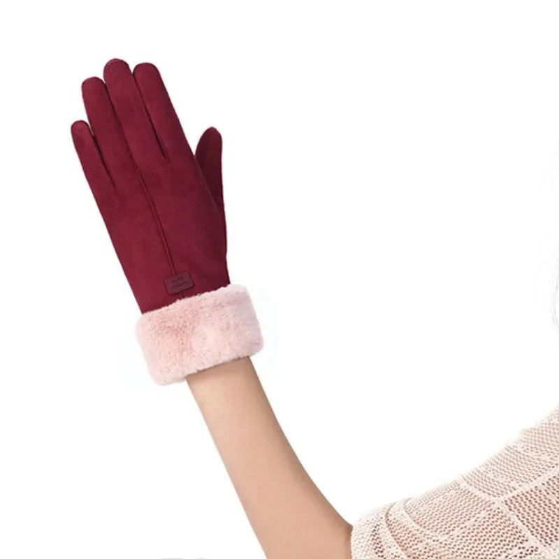 Women's Winter Warm Cashmere Gloves | Touch Screen Gloves