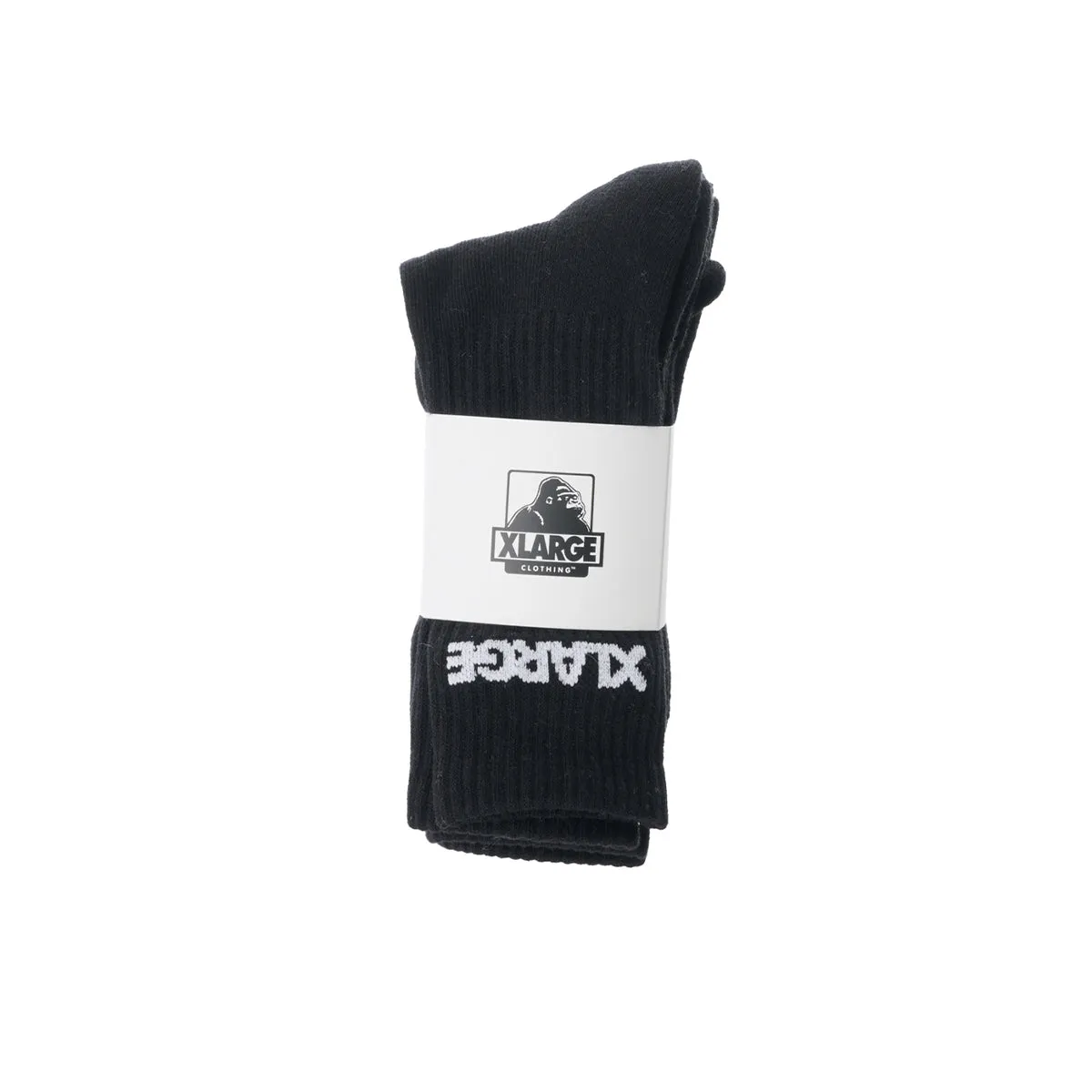 Xlarge - 91 Socks 3 Pack Black